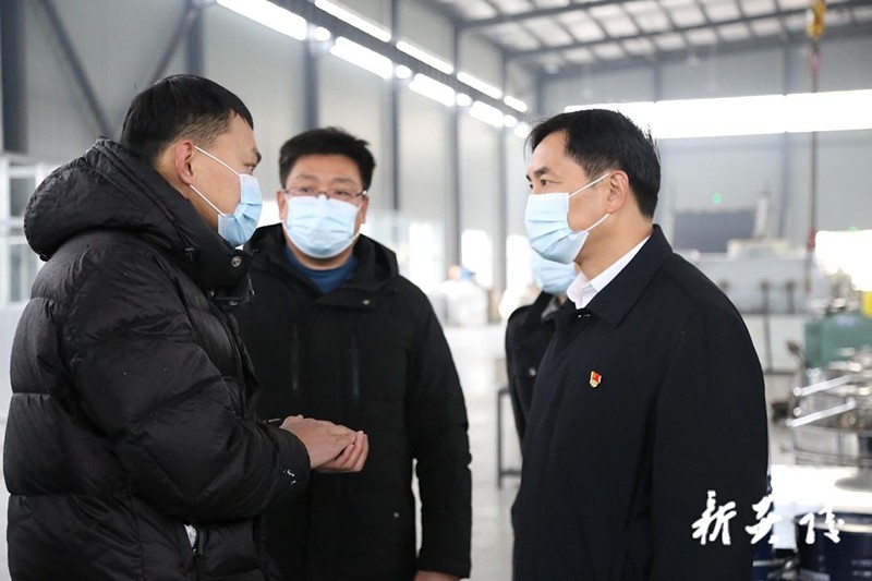 尹朝晖在乡镇和园区调研“三基地”建设2