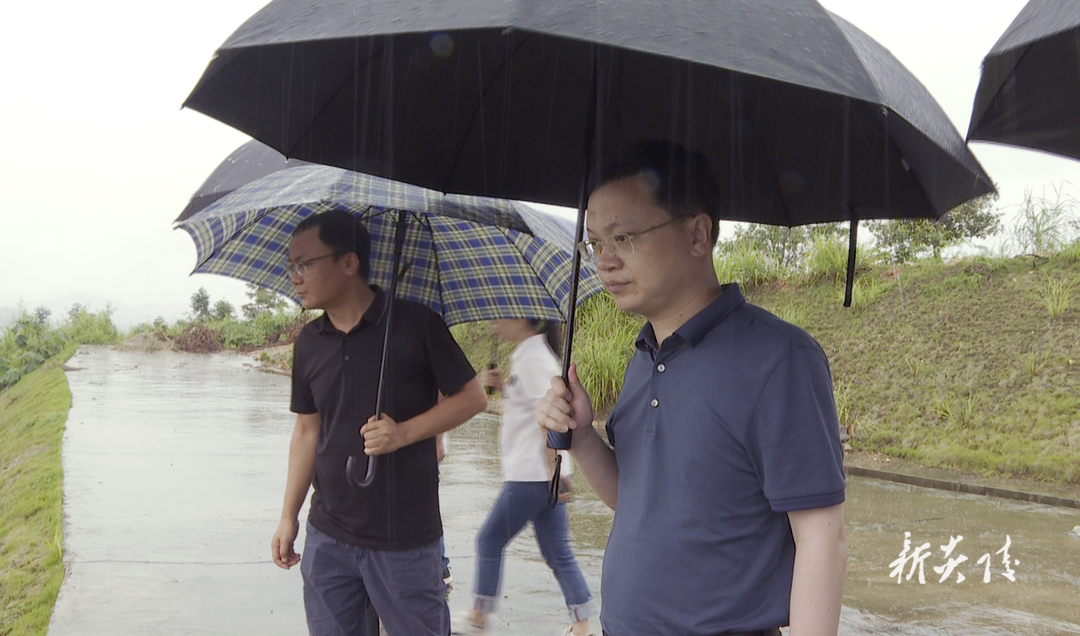 夏胜利调研督导防汛工作1