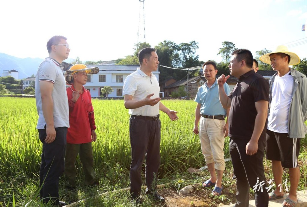 尹朝晖在鹿原镇调研指导抗旱救灾工作1