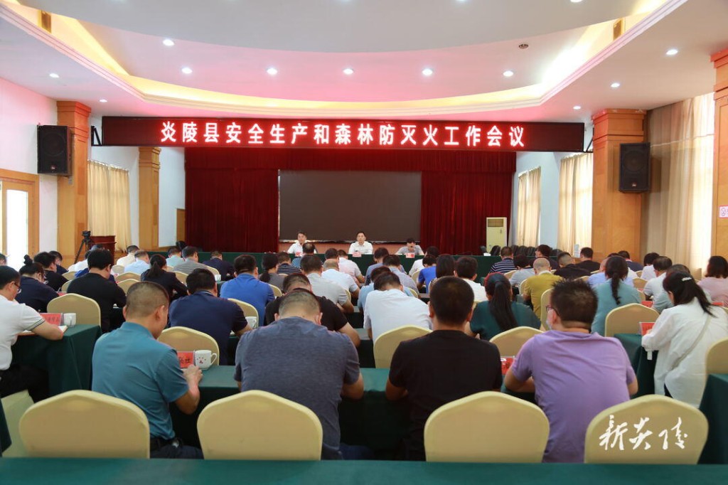 炎陵县召开安全生产和森林防灭火工作
