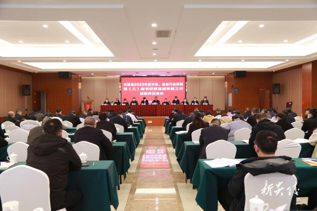 委书记抓基层党建工作述职评议会议