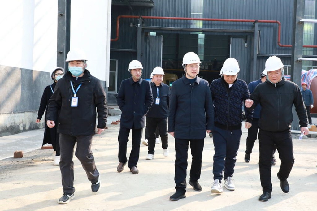 夏胜利调研重点项目建设