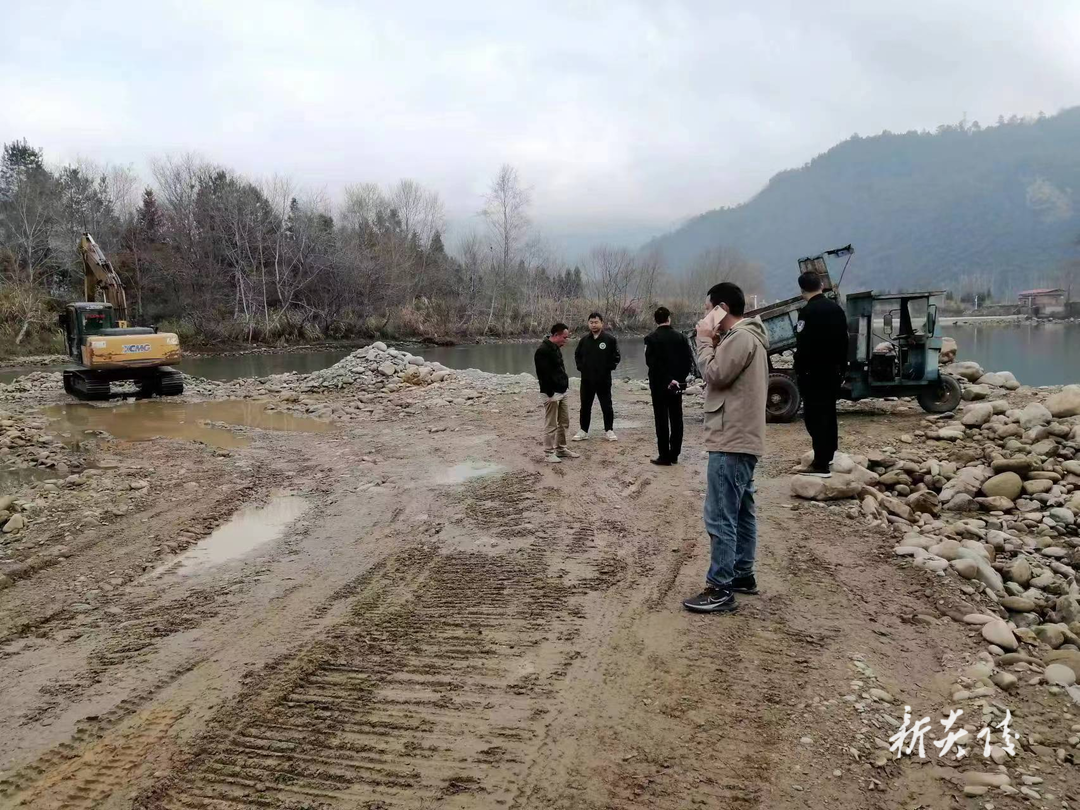 水口镇持续开展非法采砂整治工作