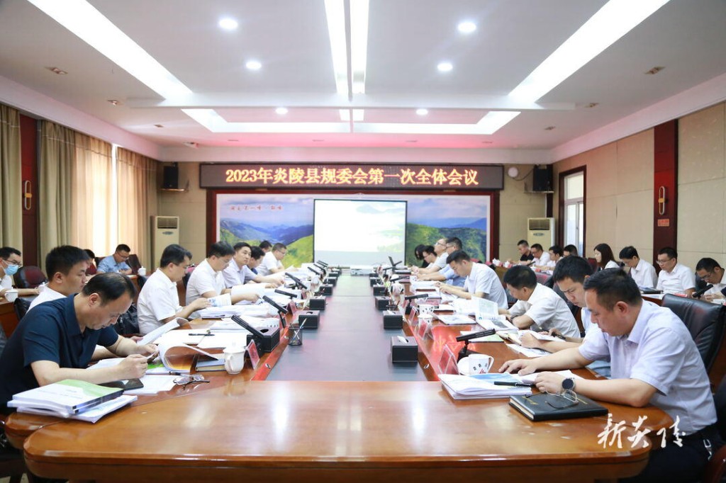 2023年炎陵县规委会第一次全体会议召开
