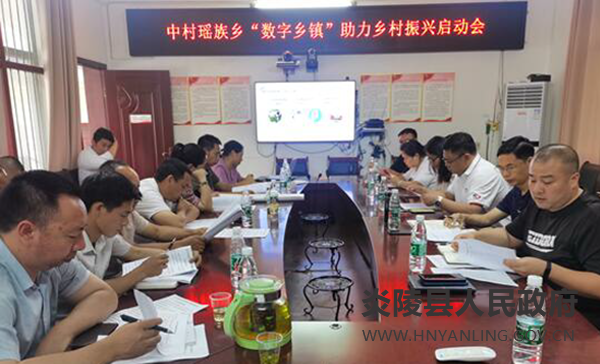 中村瑶族乡:“数字乡镇”助力乡村振兴