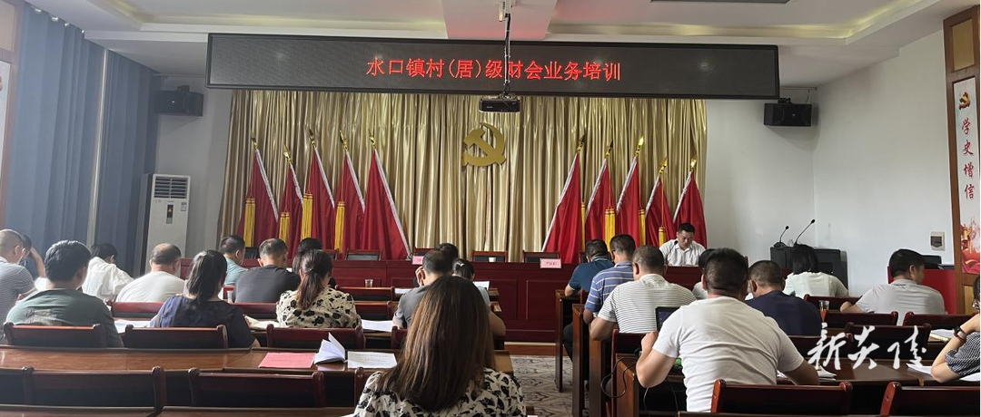 水口镇开展村级财务管理培训