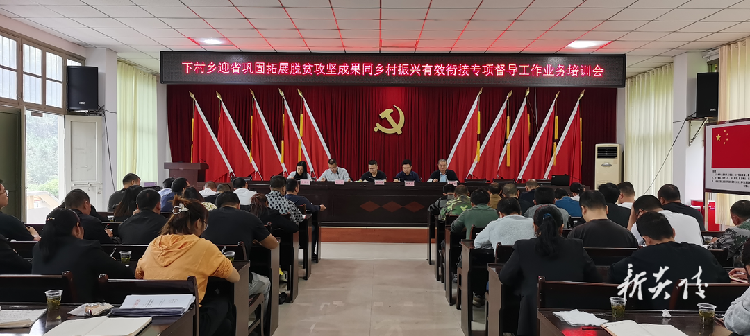 下村乡召开2023年乡村振兴业务培训会