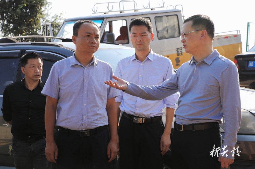夏胜利赴高新区调研1