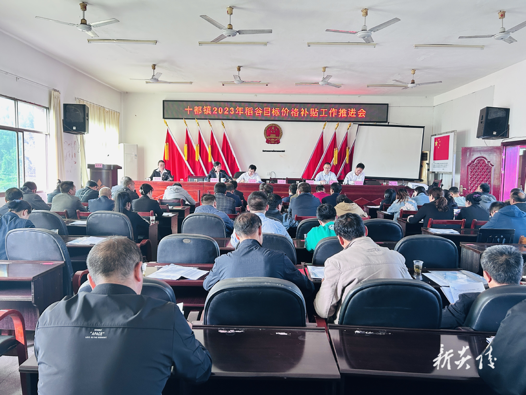 十都镇召开2023年稻谷目标价格补贴工作推进会