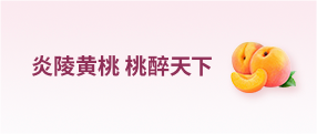 炎陵黄桃 桃醉天下