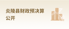 炎陵县财政预决算公开