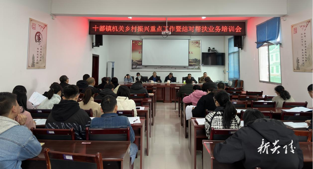 十都镇召开镇机关乡村振兴重点工作暨结对帮扶业务培训会