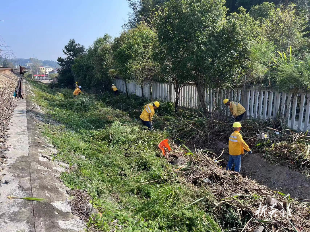 县交通运输局:整治铁路沿线环境 共筑干净整洁安全长廊1