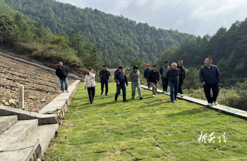 湖南省水利厅来炎评估验收深化小型水库管理体制改革“样板县”创建工作