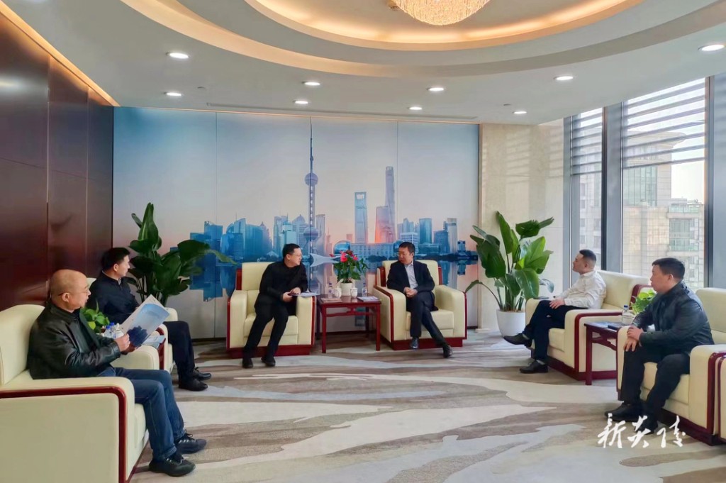 夏胜利赴上海市招商考察1