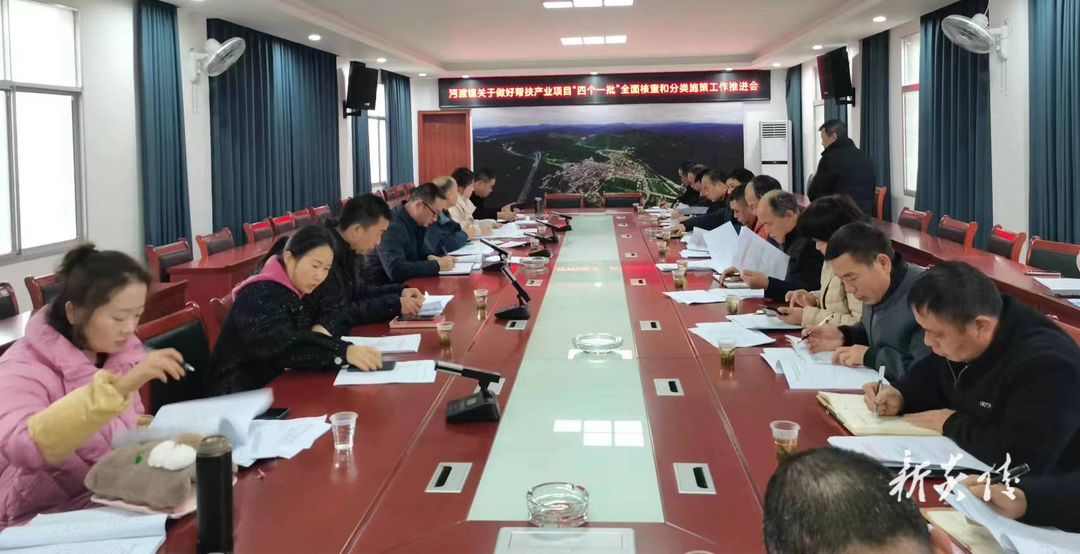 沔渡镇召开做好帮扶产业项目“四个一批”全面核查和分类施策工作推进会
