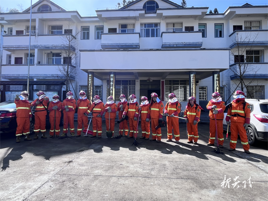 大院农场开展森林防火消防演练1