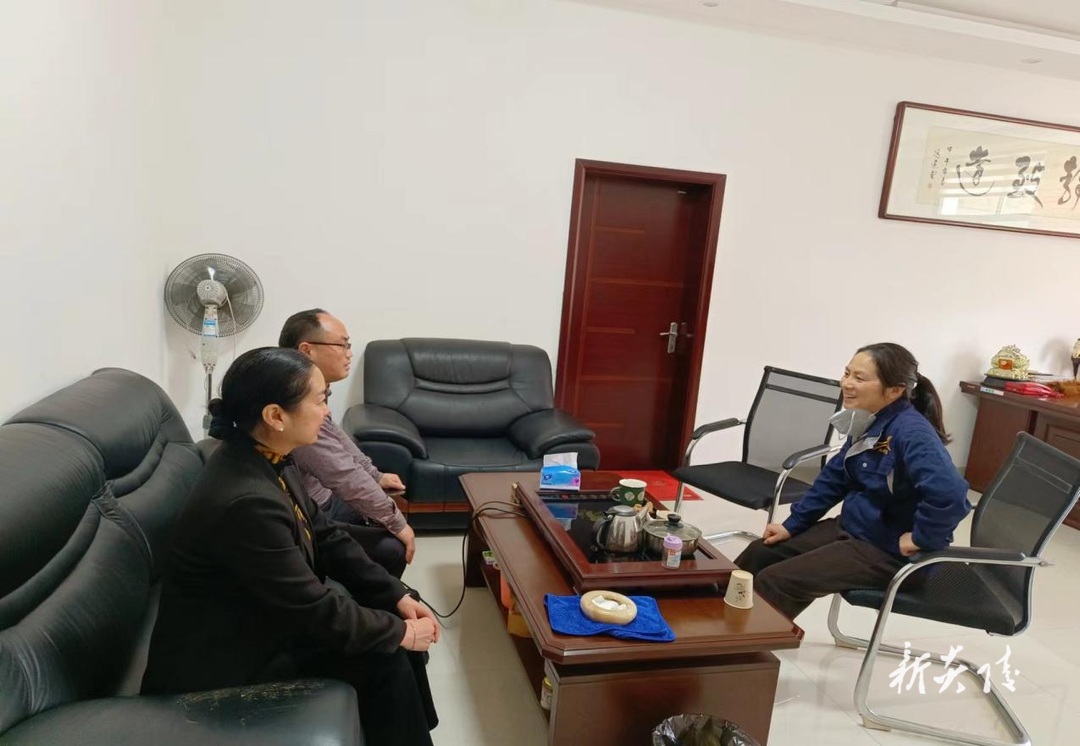 县医保局开展节后走访企业活动