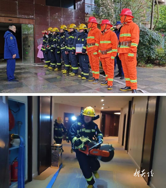 县消防救援大队深入辖区重点单位开展开展六熟悉及大演练工作