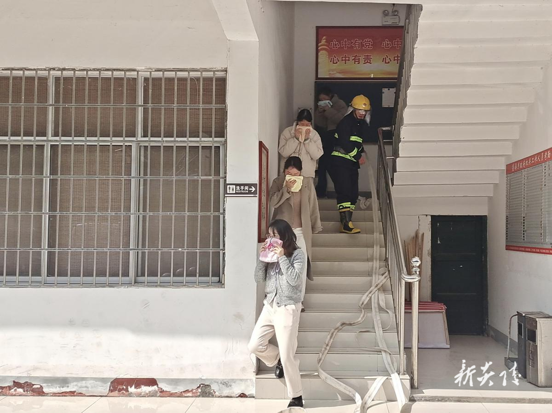 垄溪乡开展消防演练活动