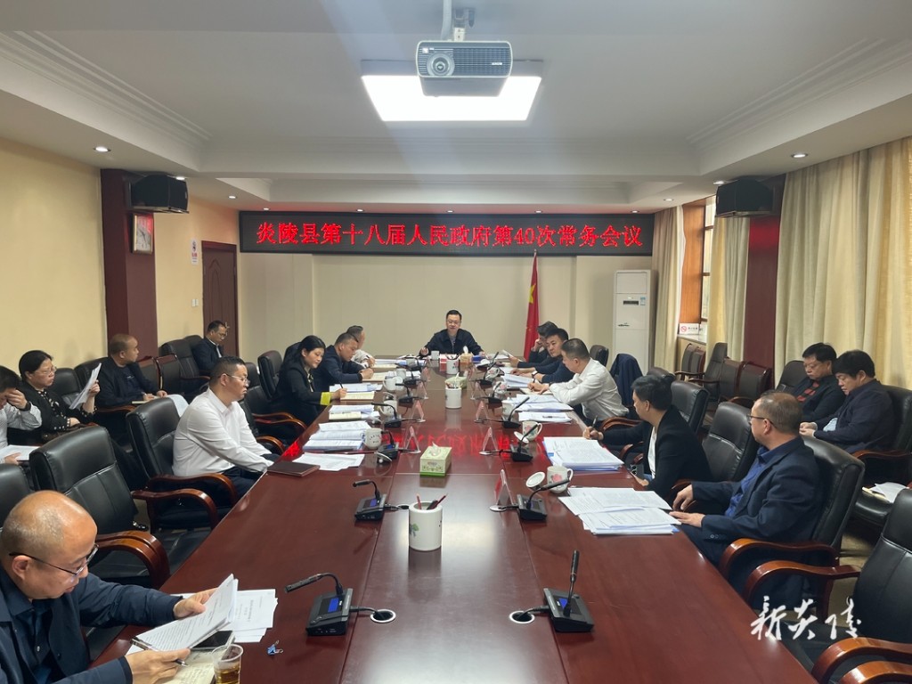 夏胜利主持召开县政府常务会议 研究部署财政、巡视整改、重点项目建设等工作