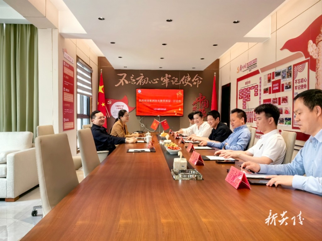 夏胜利赴浙江考察招商1