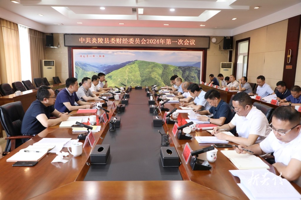 县委财经委员会召开2024年第一次会议