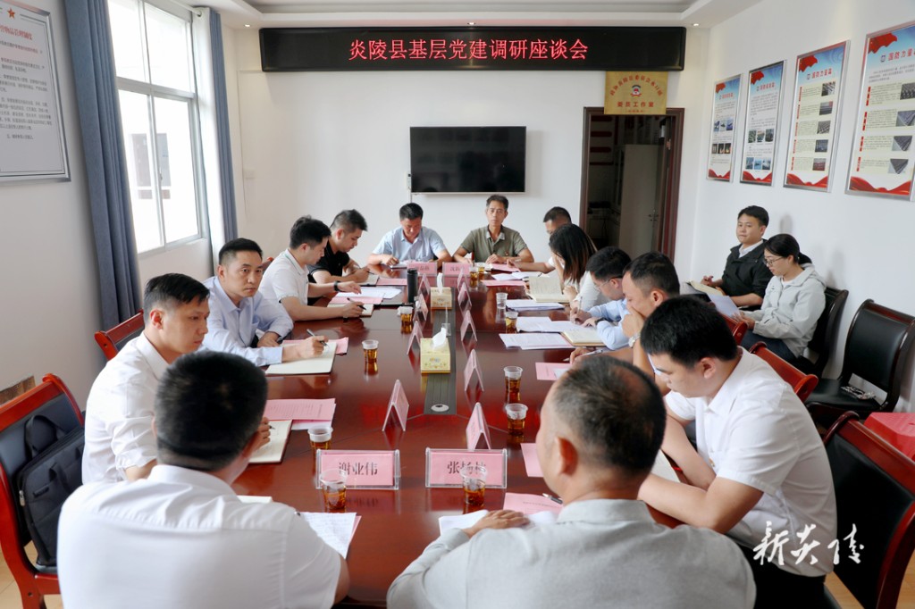 尹朝晖到中村瑶族乡、水口镇调研基层党建工作和党纪学习教育1