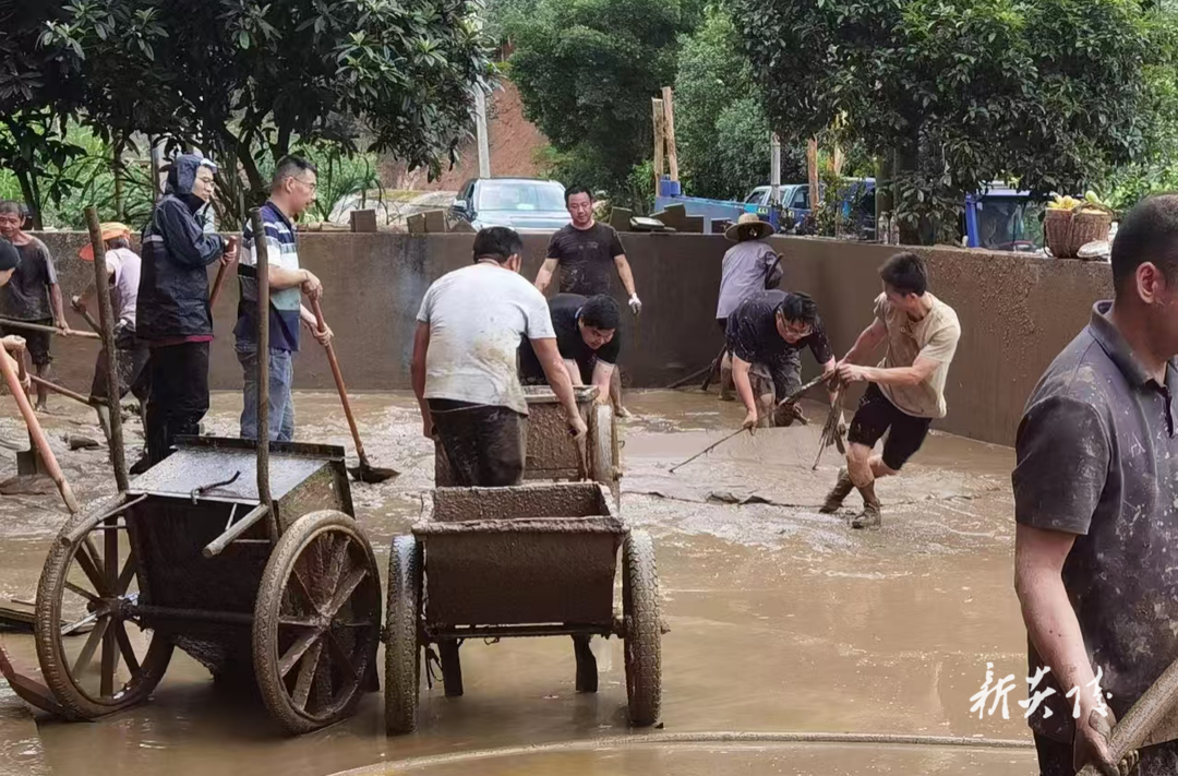 船形乡齐心协力开展灾后重建工作