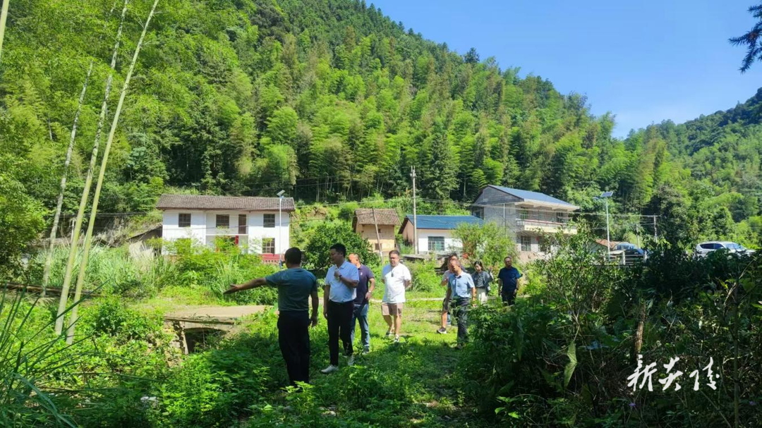 东莞客商来炎考察矿泉水开发项目