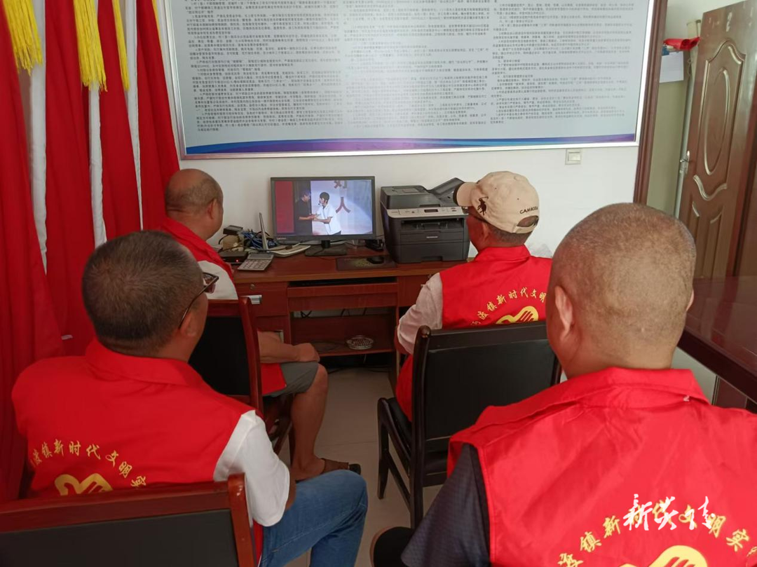 沔渡镇组织观看第二季度“湖南好人”发布仪式