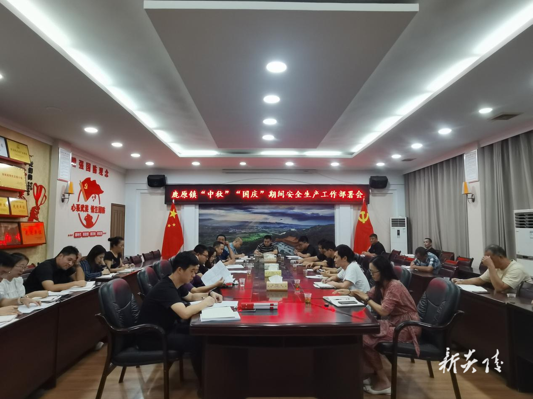 鹿原镇抓好节前安全生产工作