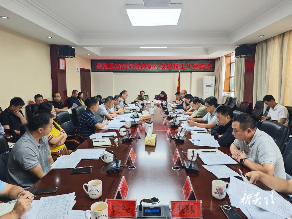 炎陵县经济运行及财税工作座谈会召开