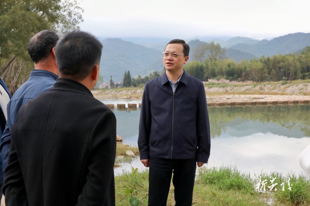 夏胜利赴水口镇调研乡村振兴等工作