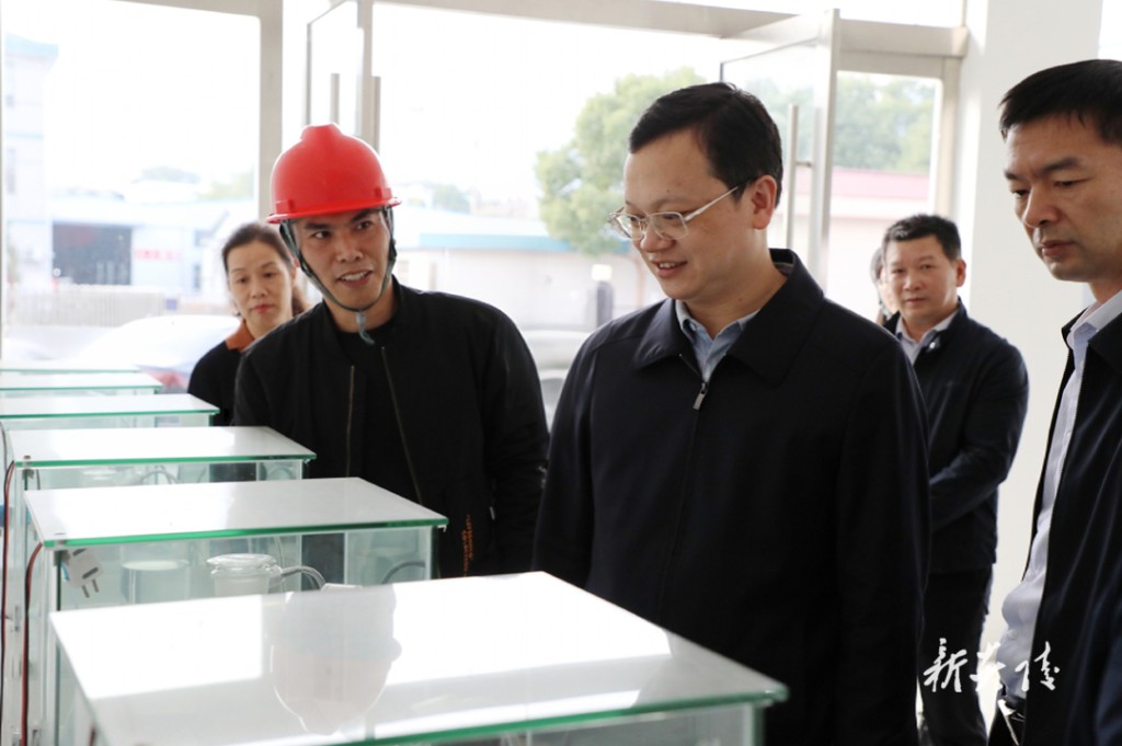 夏胜利赴高新区和霞阳镇调研重点项目建设2