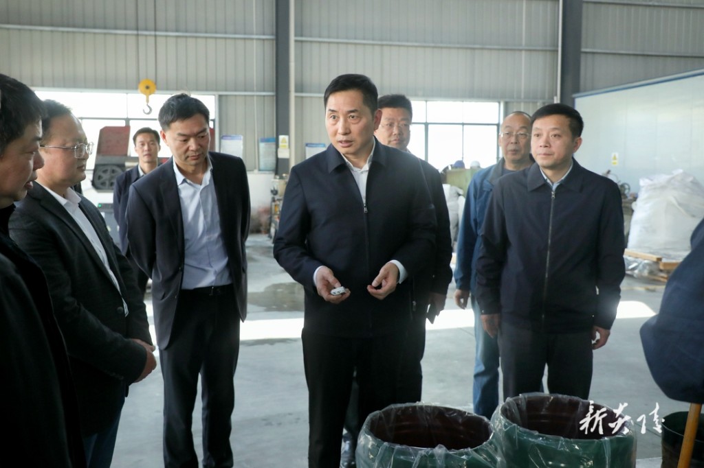 尹朝晖到高新区调研民营企业发展情况