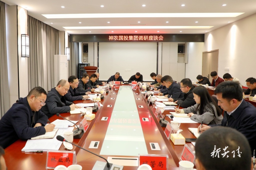 夏胜利在神农国投集团调研