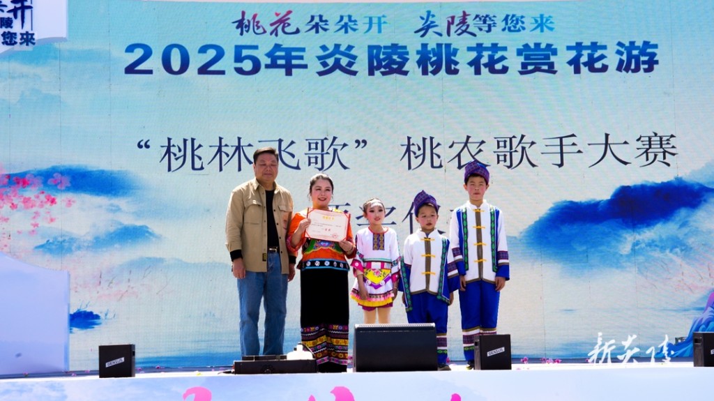 2025年炎陵桃花赏花游主题活动在中村瑶族乡开幕0