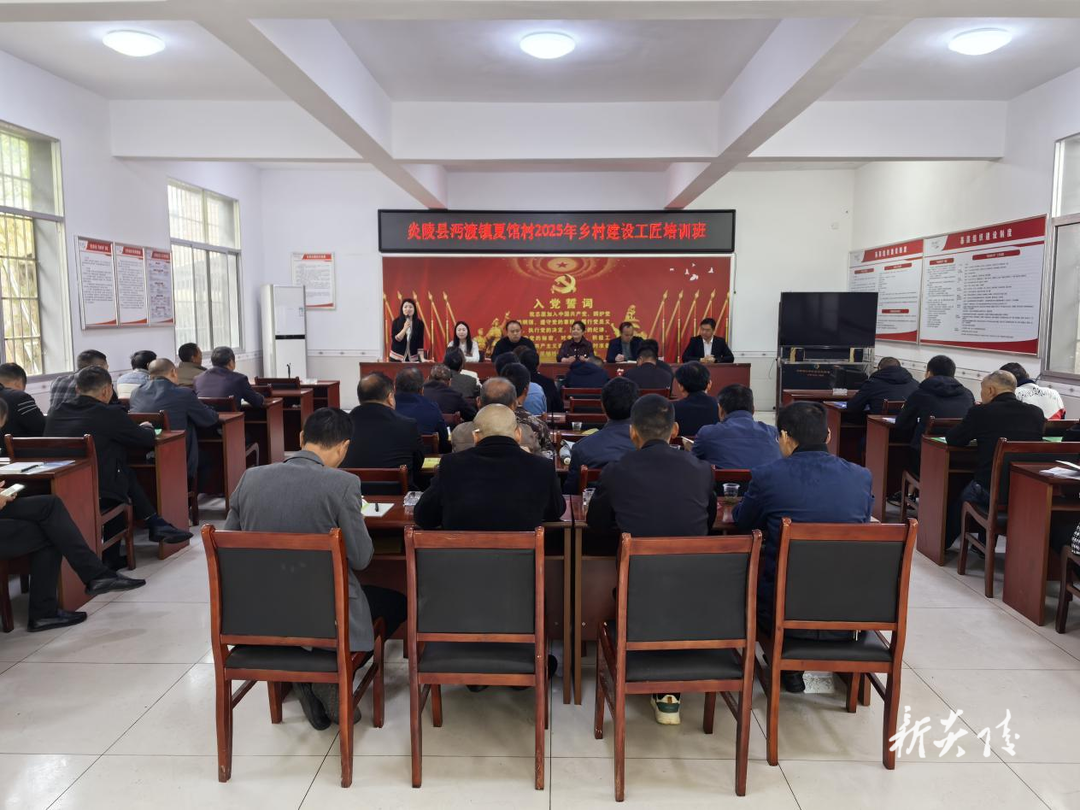 沔渡镇:创新“送教入村”模式 首期乡村建设工匠培训班直抵基层“一线”
