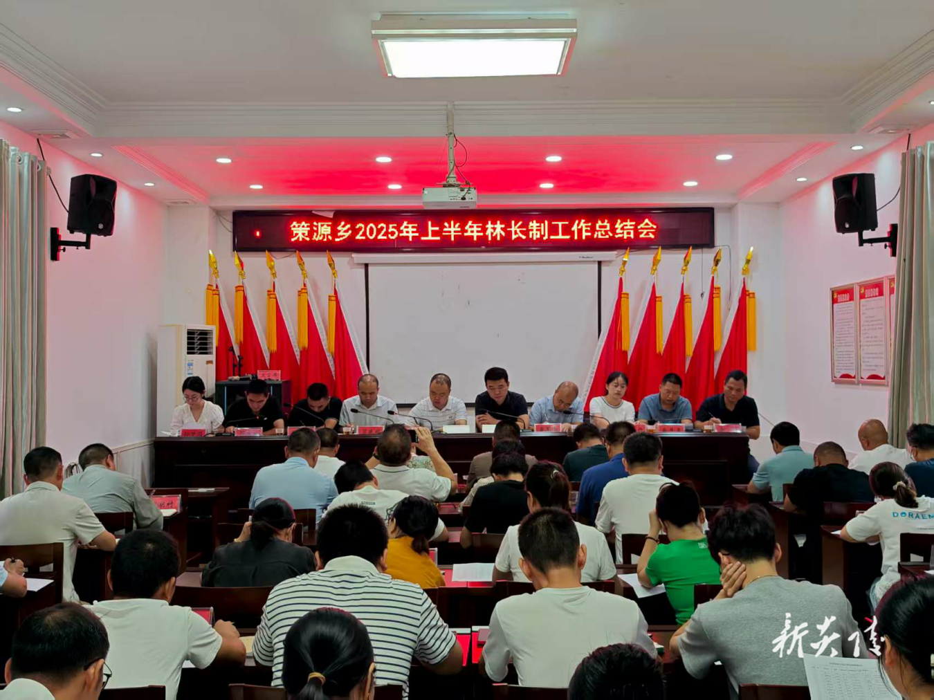 策源乡召开2025年上半年林长制工作总结会