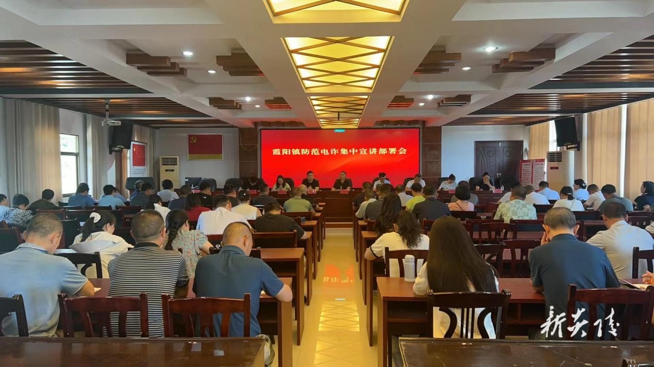 霞阳镇开展防范电信网络诈骗集中宣讲活动