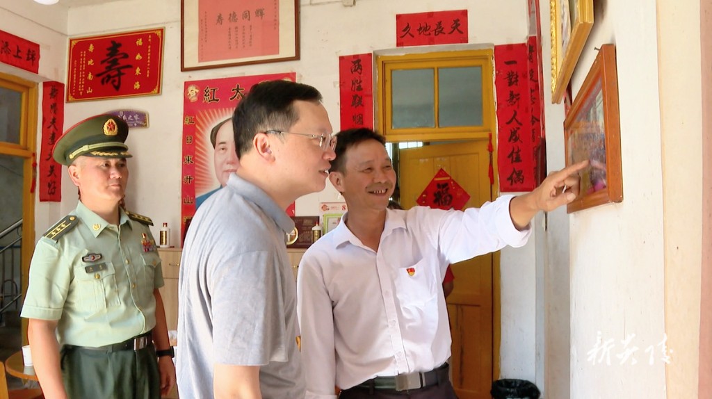 尹朝晖、夏胜利开展“9·3抗战纪念日”走访慰问活动1