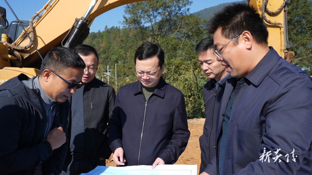 夏胜利调研督导重点项目建设并检查安全生产工作1