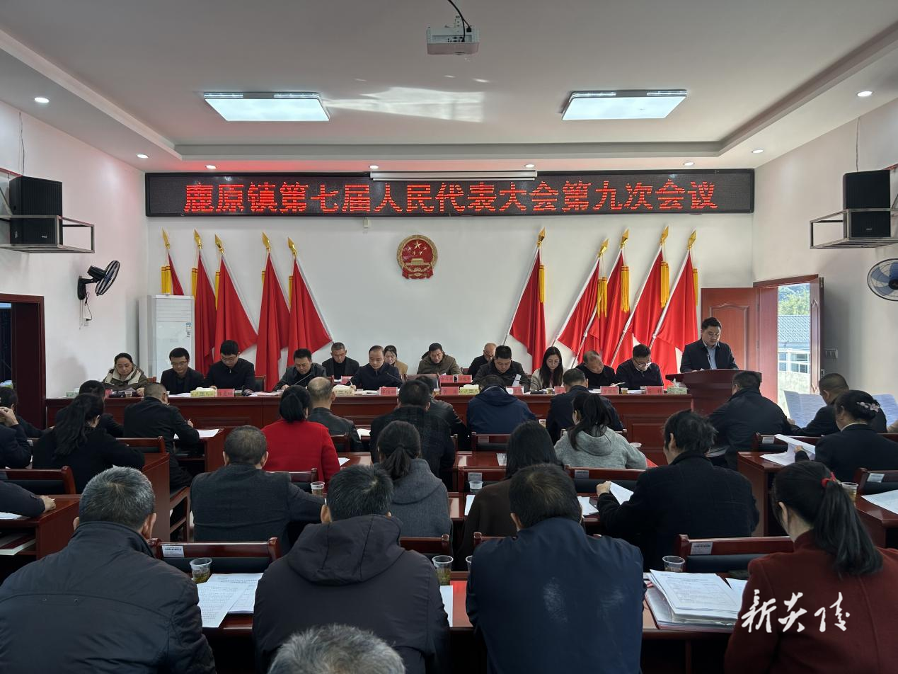 鹿原镇:召开第七届人民代表大会第九次会议