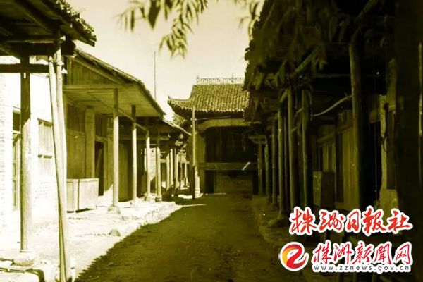 王家渡老墟场一角（资料图）